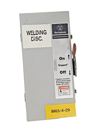 Westinghouse DFDN100 Dust-Tight Circuit Breaker Enclosure — product image 8 of 9