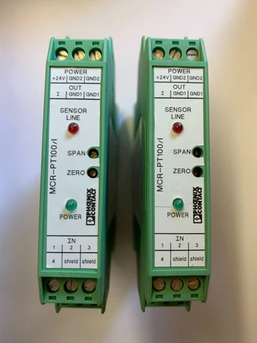 Phoenix Contact MCR-PT100-I Temperature Converter (Lot of 2) — primary product image
