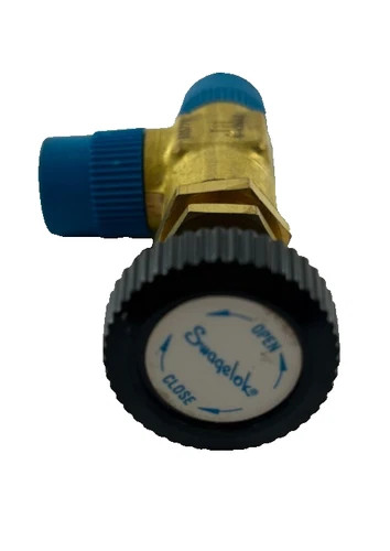 Swagelok JN Series Brass Integral Bonnet Needle Valve B-4JAN2 — product image 3 of 4