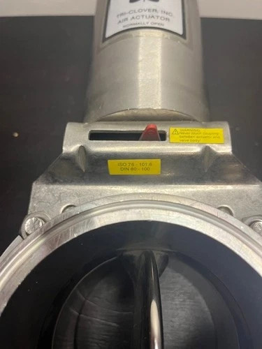 Alfa Laval LKB-101.6 4" Actuated Butterfly Valve with LKLA-NO Actuator — product image 4 of 6