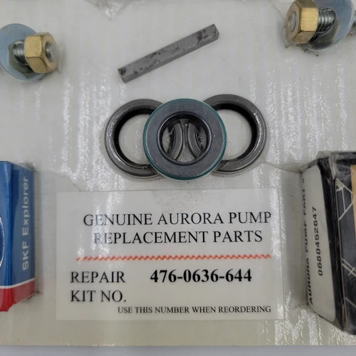Aurora Pump Repair Kit 476-0636-644 — product image 2 of 11