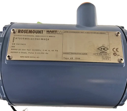 Rosemount 8732E Magnetic Flowmeter Transmitter 8732EMR1A1DA1M4Q4 — primary product image