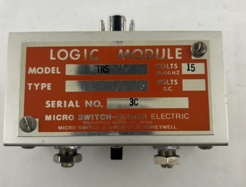 Micro Switch TR5 Logic Module 15V 50/60Hz — primary product image