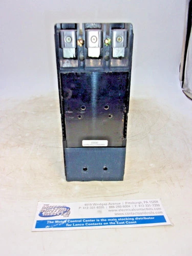 Eaton Cutler-Hammer JDC3250F Molded Case Circuit Breaker Frame with JT3200T Trip Unit, 250A, 600VAC — product image 5 of 8