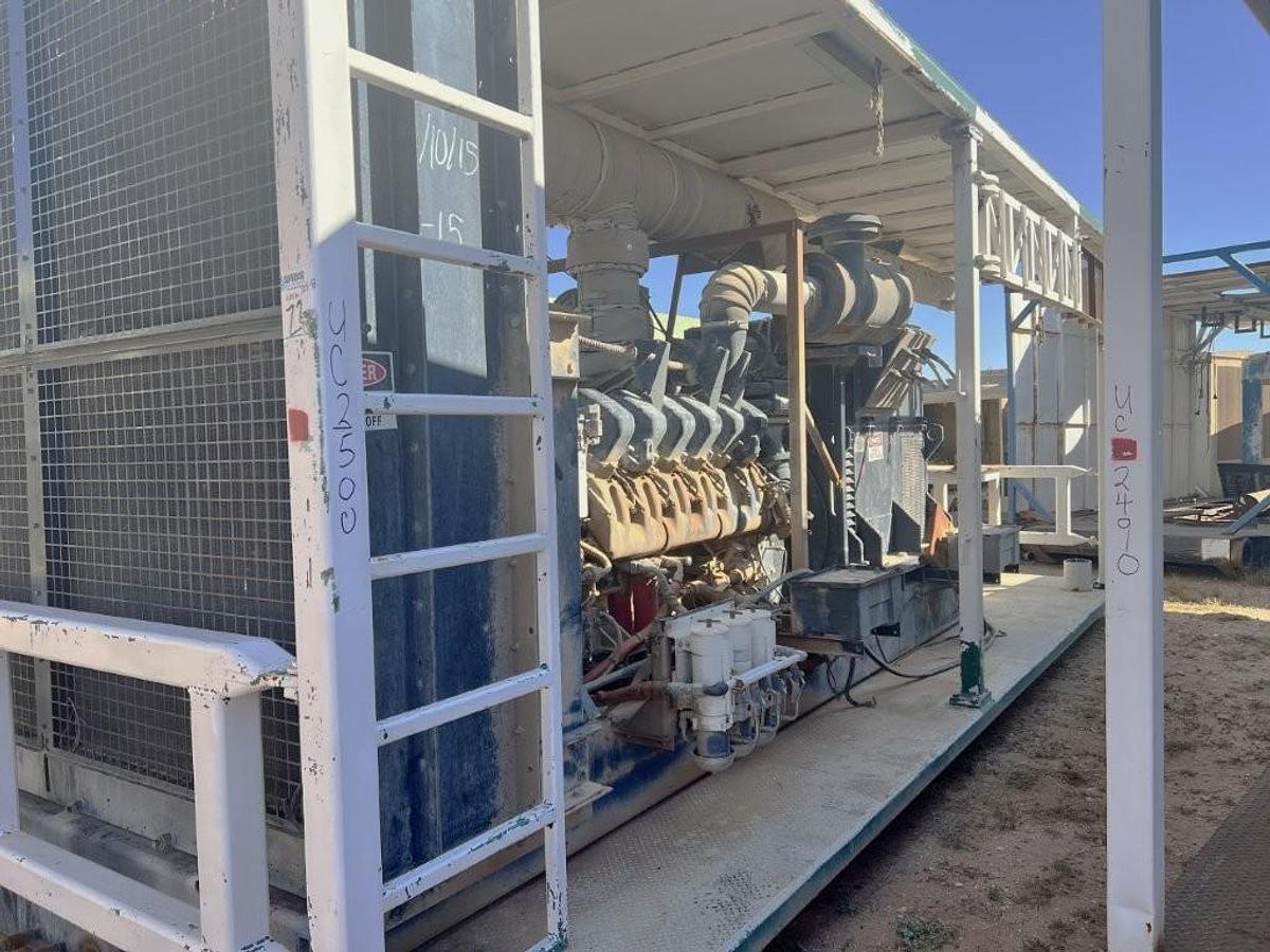 MTU 16V2000 1000 kW Diesel Generator Set with Stamford CC634C Alternator — product image 6 of 8