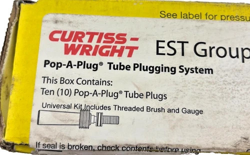 Curtiss-Wright EST Group Pop-A-Plug P2 Tube Plugging System Kit P2-480-E (Box of 10) — product image 6 of 7