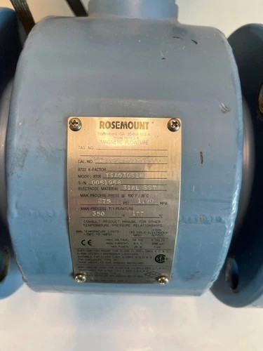 Rosemount 8705TSA030S1W1 3-Inch Flanged Magnetic Flowtube — product image 2 of 5