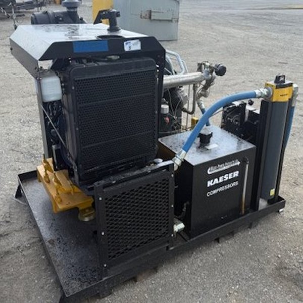 Kaeser N-1100-G Diesel Engine Driven Booster Air Compressor Package with Yanmar 4TNV98T-NSA Engine — product image 3 of 3