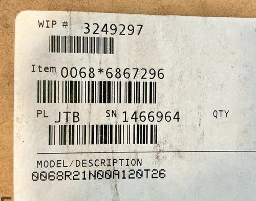Rosemount 0068R21N00A120T26 Platinum RTD Temperature Sensor Assembly — product image 3 of 4