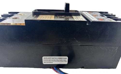 Westinghouse JB3225 225A 600V 3-Pole Thermal Magnetic Circuit Breaker with Shunt Trip and Auxiliary Switch — product image 6 of 6