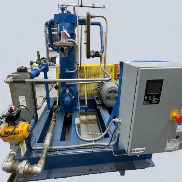 Hycomp 2WN34F1-B401-BLMVA-20/30T Oil-Free Two-Stage Nitrogen Booster Compressor Package