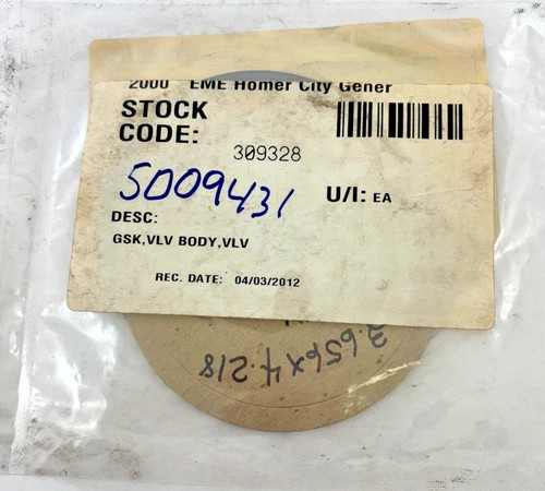 Valve Body Gasket PC-063745-16 (3 5/8 x 4 1/4 x 1/32 inch) — primary product image