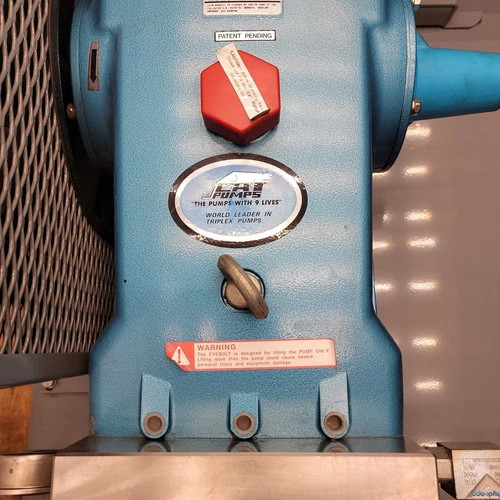 Cat Pumps 3801K.CO2 Triplex Plunger Pump with 15 HP Marathon Electric Motor — product image 6 of 21