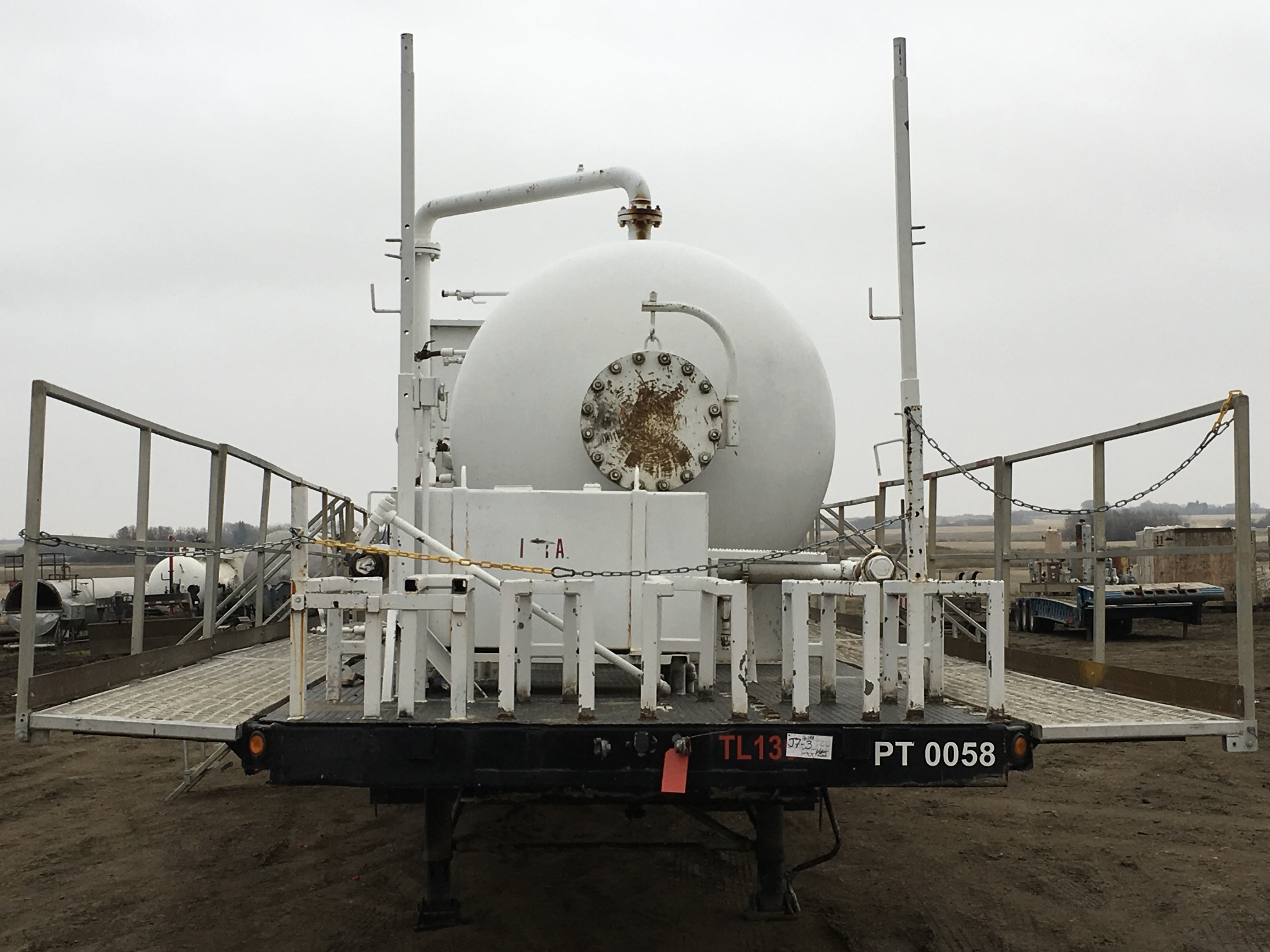 International Vessel Fabrication 6' x 20' Horizontal Separator Production Testing Unit — product image 5 of 13