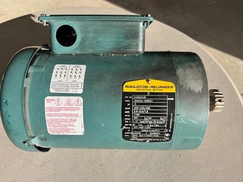 Baldor-Reliance VUHM3538 0.5 HP TEFC Industrial Electric Motor