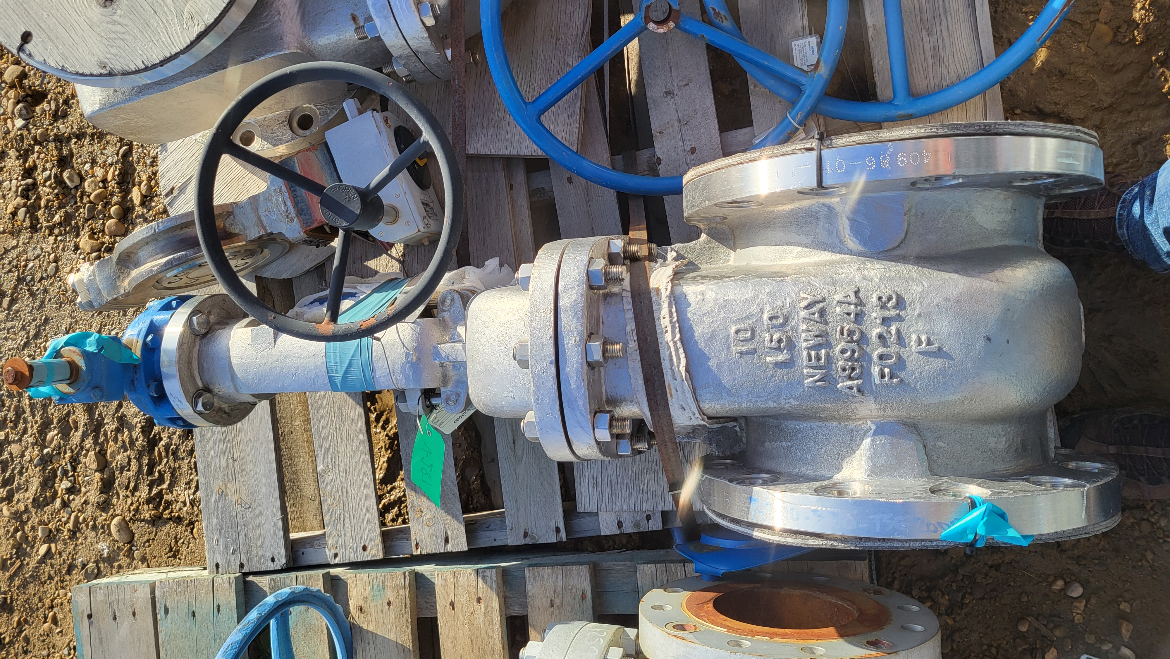 Neway 10-inch Class 150 Gate Valve Fig. No. 10G1RNF51HFW-T-600-NC-G
