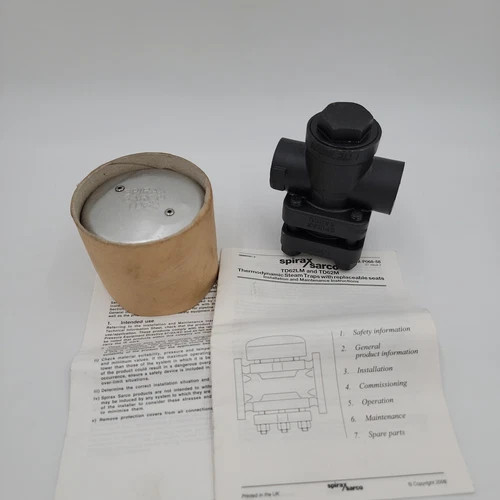 Spirax Sarco TD62M Thermodynamic Steam Trap 1/2" ANSI 600 — product image 2 of 15