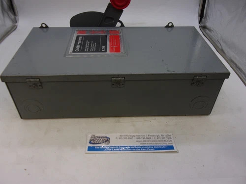 Cutler-Hammer DH222NGK Heavy Duty Safety Switch, 60A, 240V, Fusible, NEMA 1 Indoor — product image 8 of 8