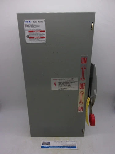 Eaton Cutler-Hammer DT363UGK Heavy Duty Double Throw Safety Switch 100A 600V 3P NEMA 1 — product image 2 of 7