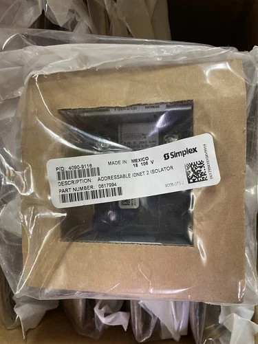 Lot of 7 Simplex 4090-9116 Addressable IDNet Isolators