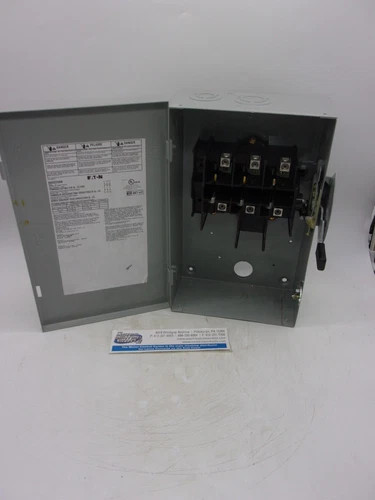 Eaton DG322UGB General Duty Safety Switch 60A 240V 3-Pole Non-Fusible NEMA 1 — product image 4 of 8