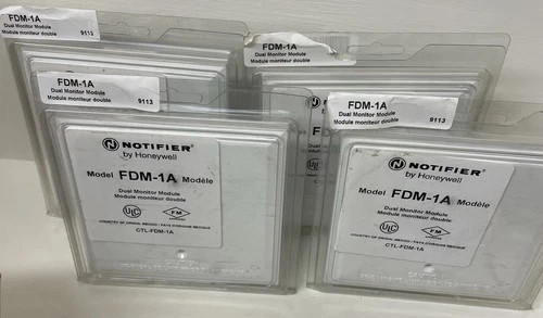 Notifier Honeywell FDM-1A Dual Monitor Module (Lot of 4) — primary product image