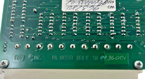 Forry 102233 Processor Board Rev C — product image 2 of 5