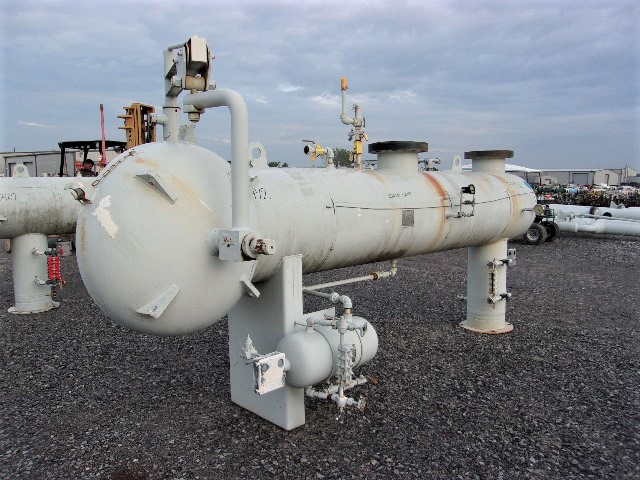 Exterran Horizontal Gas Filter Separator 30" OD x 12'6" S/S — product image 10 of 13