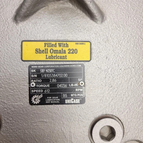 Nord Unicase Helical Bevel Gear Reducer SK 1EF N250TC — product image 3 of 10