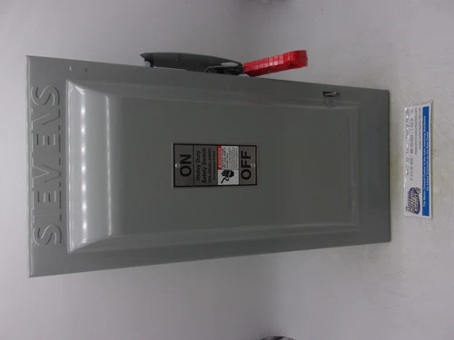 Siemens HNF363 Heavy Duty Non-Fusible Safety Switch 100A 600V 3P NEMA 1 — product image 3 of 8