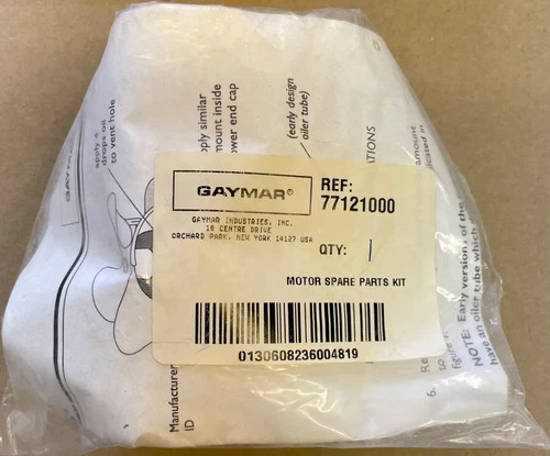 Gaymar Industries 77121000 Motor Spare Parts Kit — primary product image