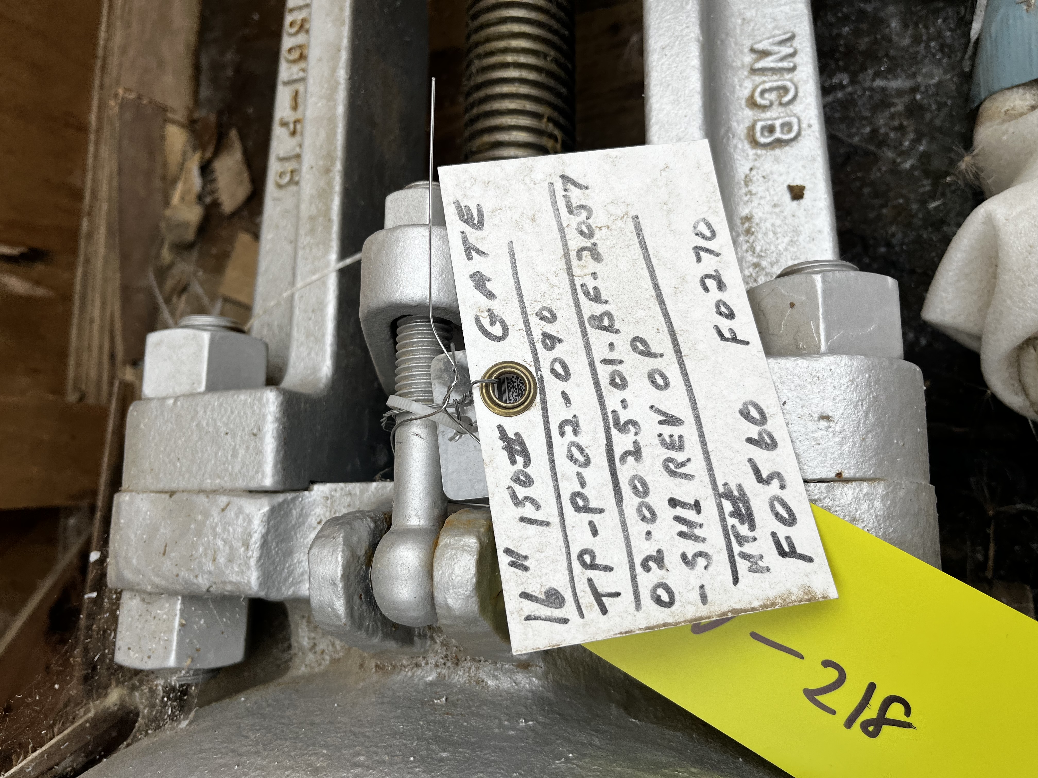 Emerson 16 Inch Class 150 Gear Operated Gate Valve ASTM A216 WCB — product image 3 of 3