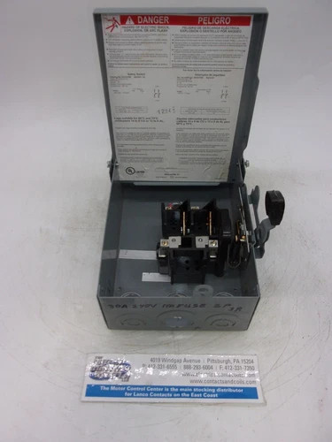 Square D DU221RB General Duty Safety Switch 30A 2P 240V Non-Fusible NEMA 3R — product image 2 of 8