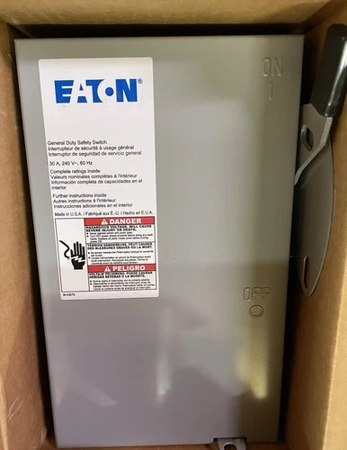Eaton CDG221UGB 30A 240V General Duty Safety Switch — primary product image