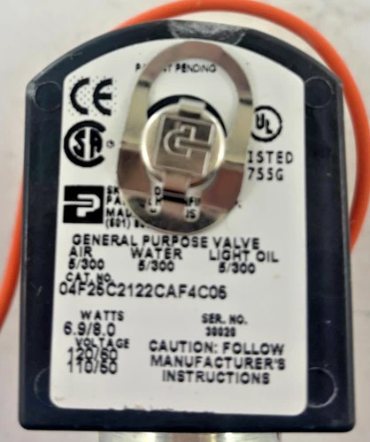 Parker Gold Ring Solenoid Valve 04F25C2122CAF4C05 — product image 2 of 9