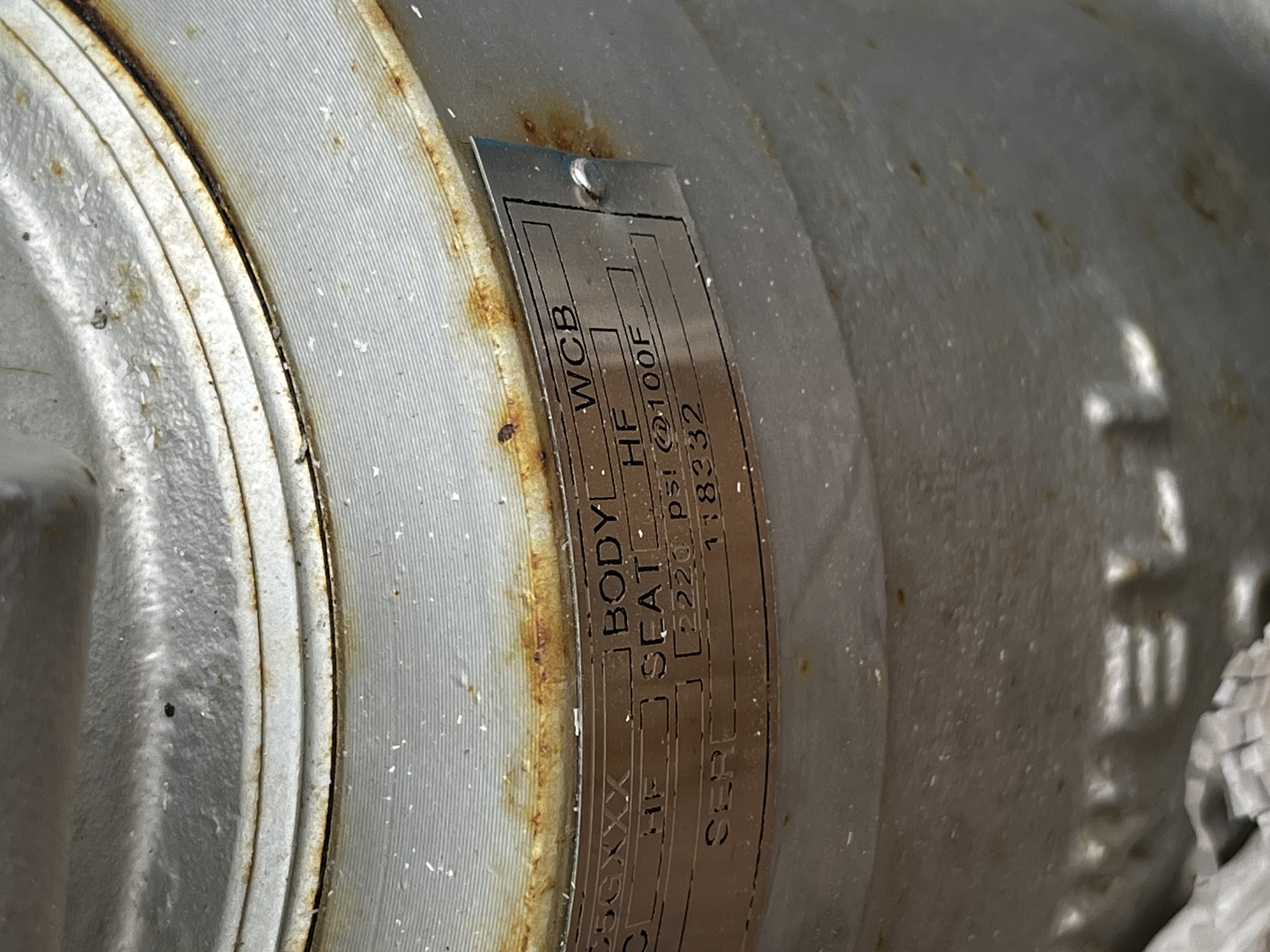 Flowserve Durco 4 Inch Sleeveline Plug Valve FIG B1613 — product image 4 of 4