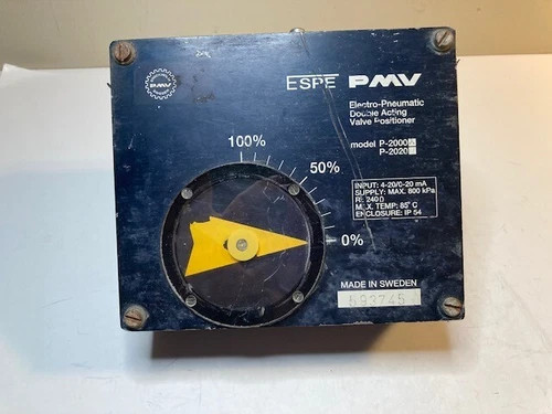 PMV P-2000 Electro-Pneumatic Double Acting Valve Positioner
