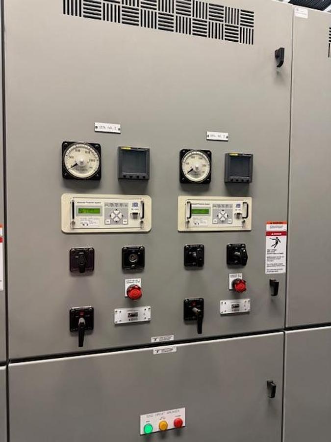 Kohler 1750kW Diesel Generator Set with MTU 12V4000 Engine - 8.75MW Paralleling Plant — product image 2 of 5