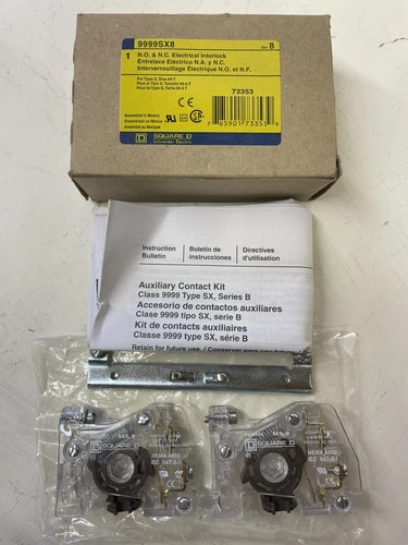 Square D 9999SX8 Electrical Interlock Auxiliary Contact Kit — primary product image