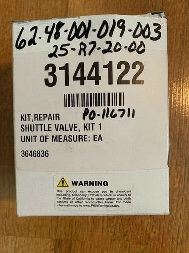 Air Engineering Shuttle Valve Repair Kit 3144122 — product image 2 of 3