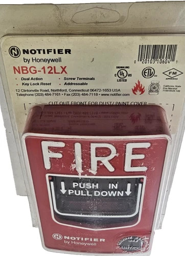 Notifier by Honeywell NBG-12LX Addressable Manual Pull Station — product image 4 of 8