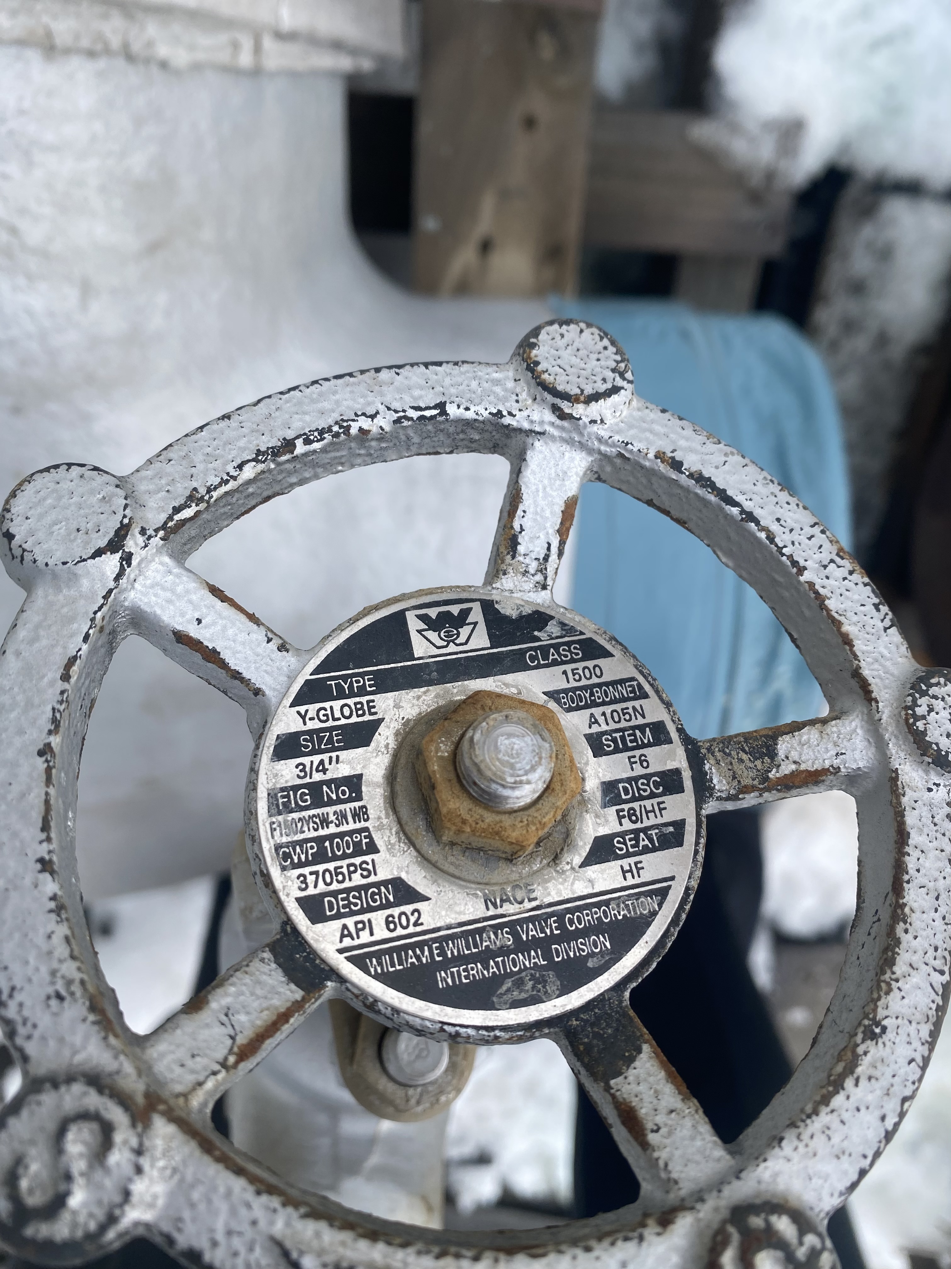 Williams 8 Inch Class 1500 Gate Valve — product image 3 of 6