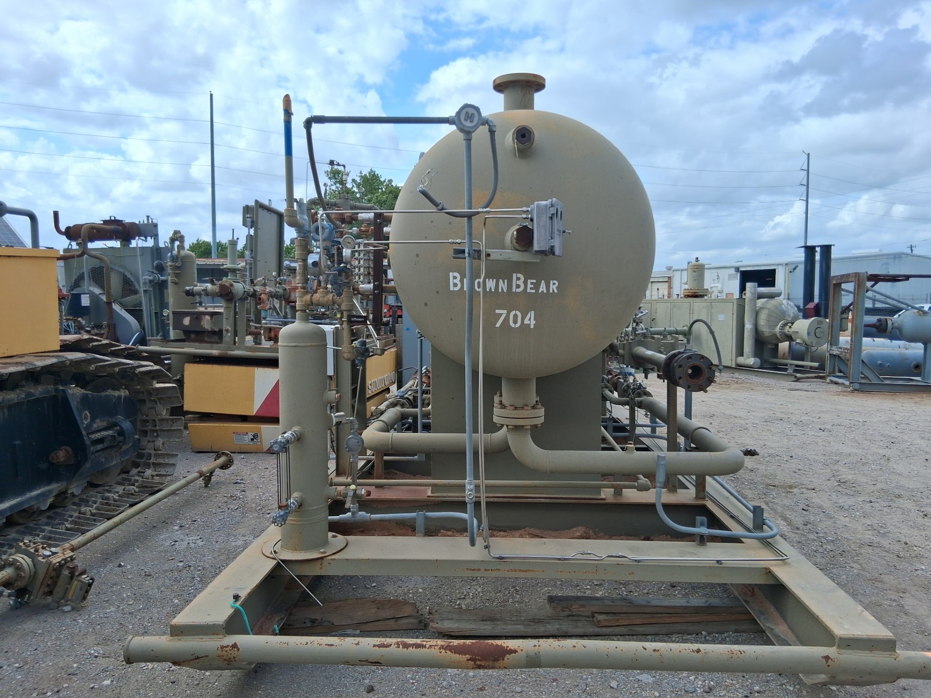 PS Power Service Fully Equipped 48x16 Separator Vessel Skid, 720 PSI MAWP — product image 6 of 7