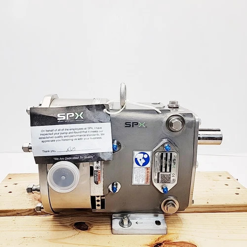 Waukesha Cherry-Burrell Universal 3 Series 030 U3 Rotary Positive Displacement Pump with Tri-Clamp Connections