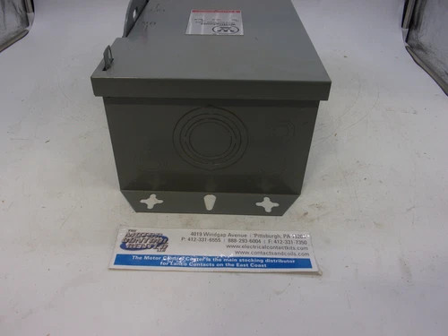 Westinghouse HFN361 Heavy Duty Safety Switch, 3P, Fusible, 30A, 600V, NEMA 1 Indoor — product image 8 of 9