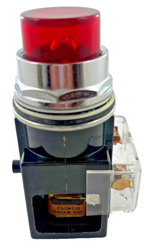 Furnas Oil Tight Pilot Light 52PA4J2 Transformer Type 480V AC Red — product image 8 of 9