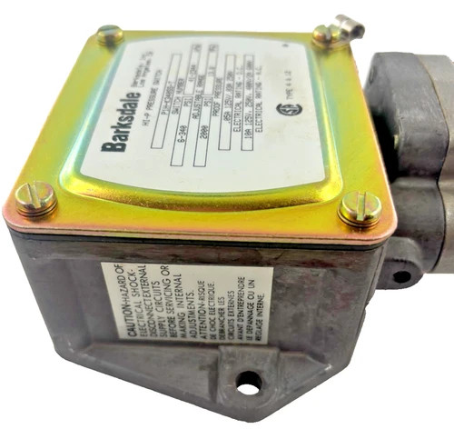 Barksdale P1H-K340SS-T Stainless Steel High Pressure Switch — product image 5 of 7