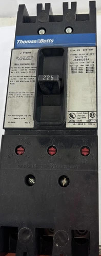Thomas & Betts J Frame Molded Case Circuit Breaker JS360225A — product image 3 of 6