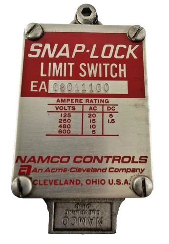 Namco Controls Snap-Lock Limit Switch EA080-11100 — product image 2 of 8