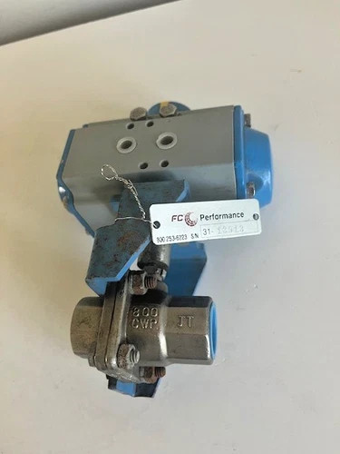Jamesbury 3/4 Inch Ball Valve 3/4-213600TTAQ with VPVL051 Double Acting Pneumatic Actuator — product image 7 of 7
